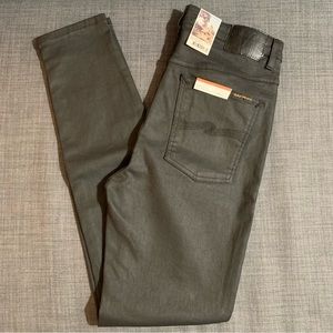 NWT Nudie Jeans Hightop Tilde (Painted Black - W33/L32)